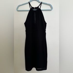 Black cocktail dress